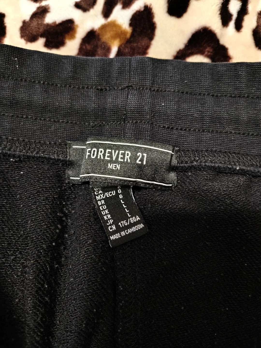Forever 21 Men's Black Jogger Pants - Size L - photo 2