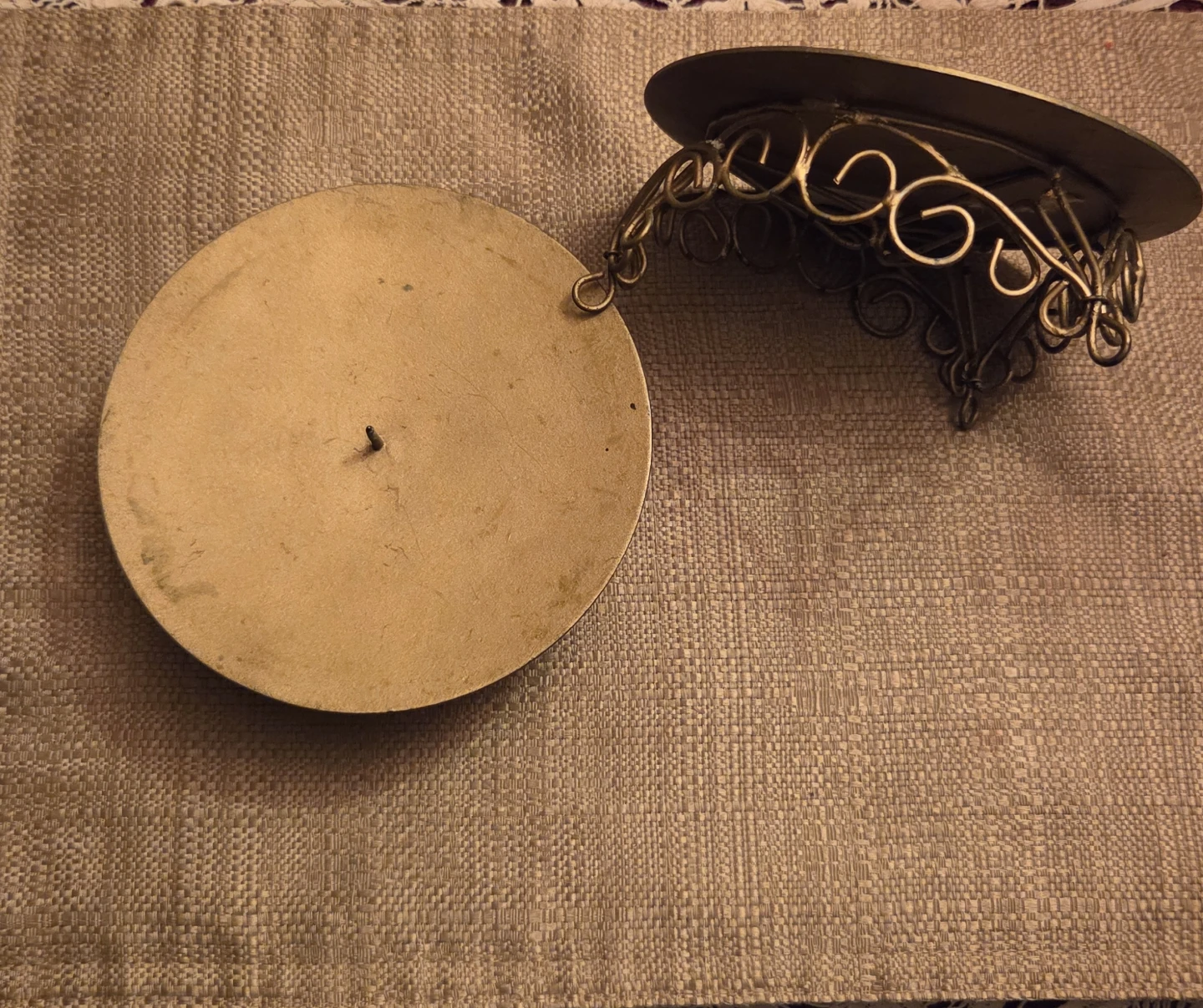 Metal Candle Holder