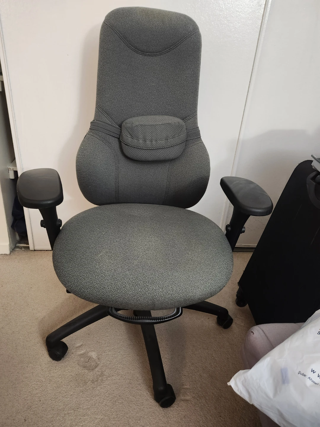 Grey Office Chair - photo 2