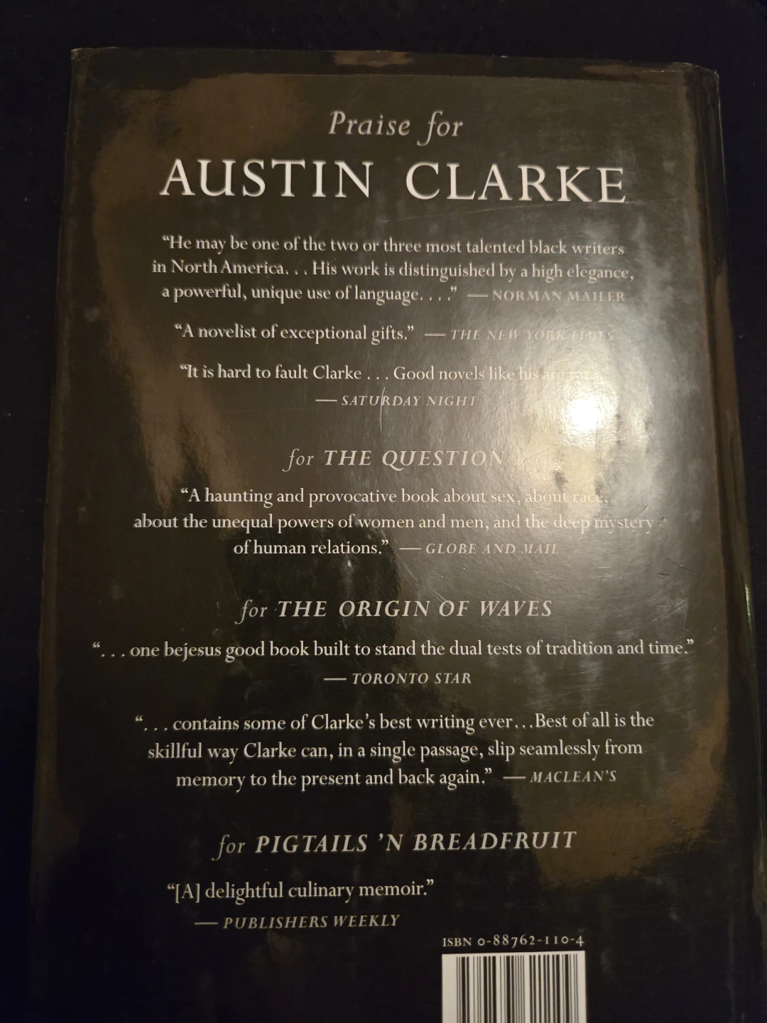 Hardcover Book: The Polished Hoe by Austin Clarke - photo 2