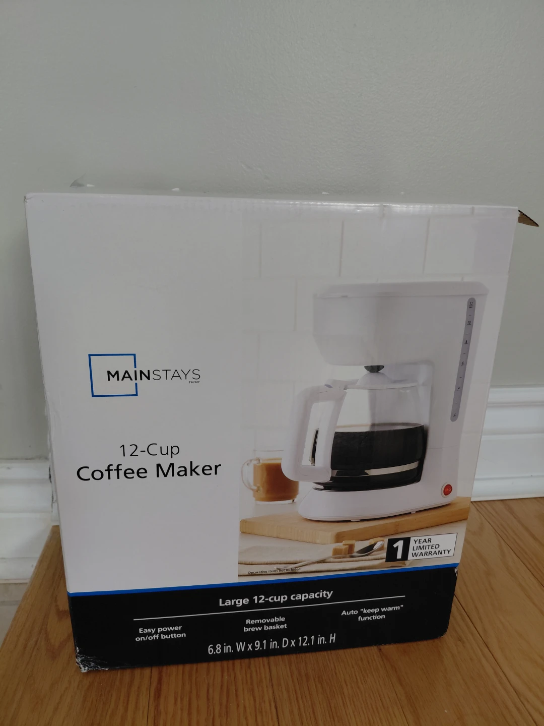Mainstays 12-Cup Coffee Maker