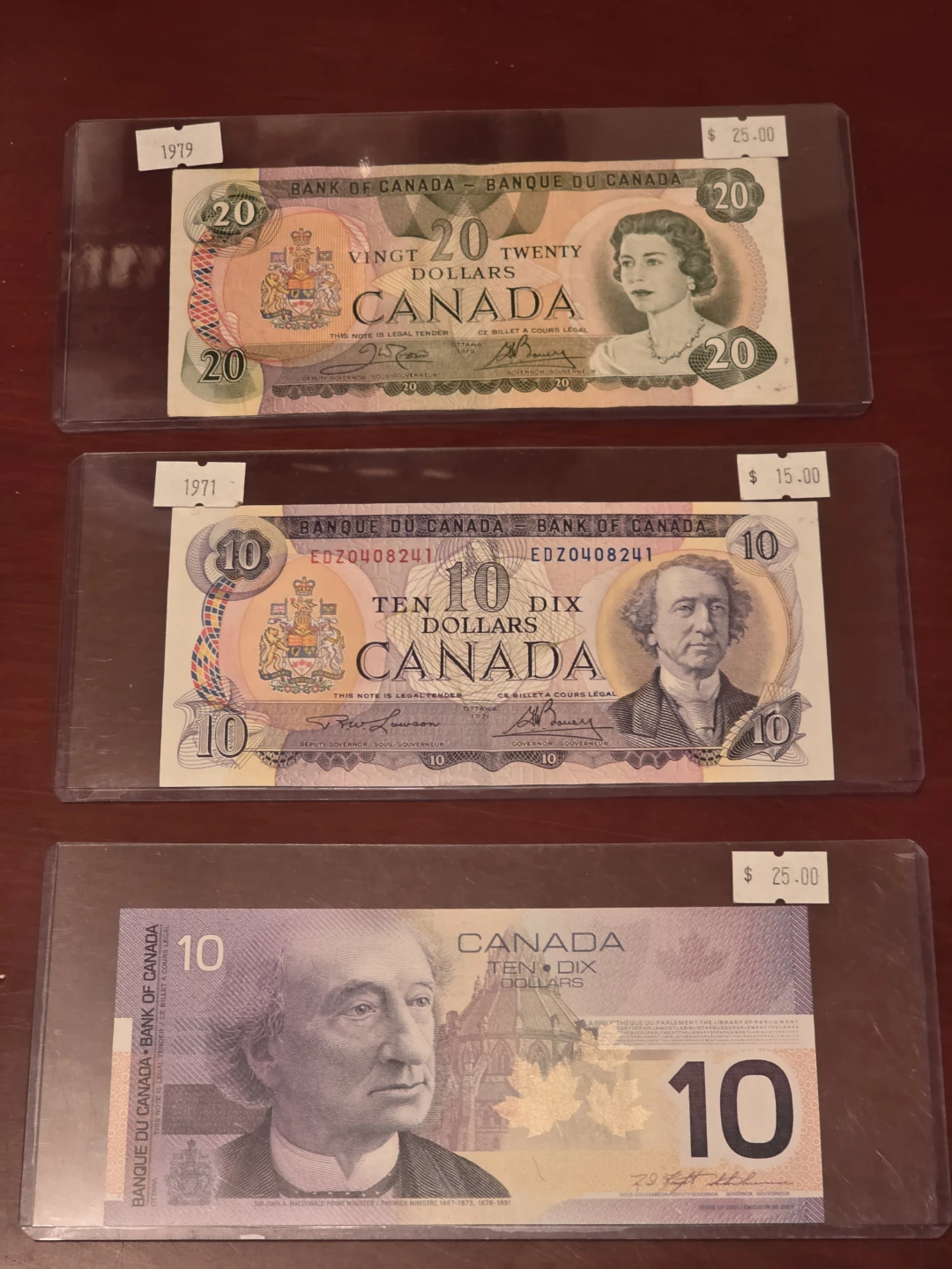 Canadian Bank Notes