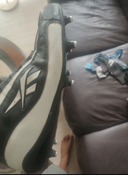 Reebok Black & White Football/Soccer Cleats - Size 15 - photo 5