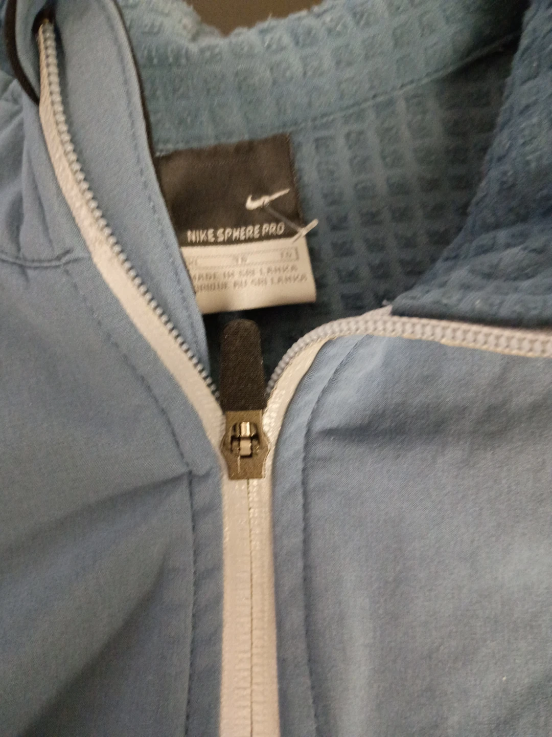 Nike Sphere Pro 1/2 Zip Jacket Blue Black - photo 2