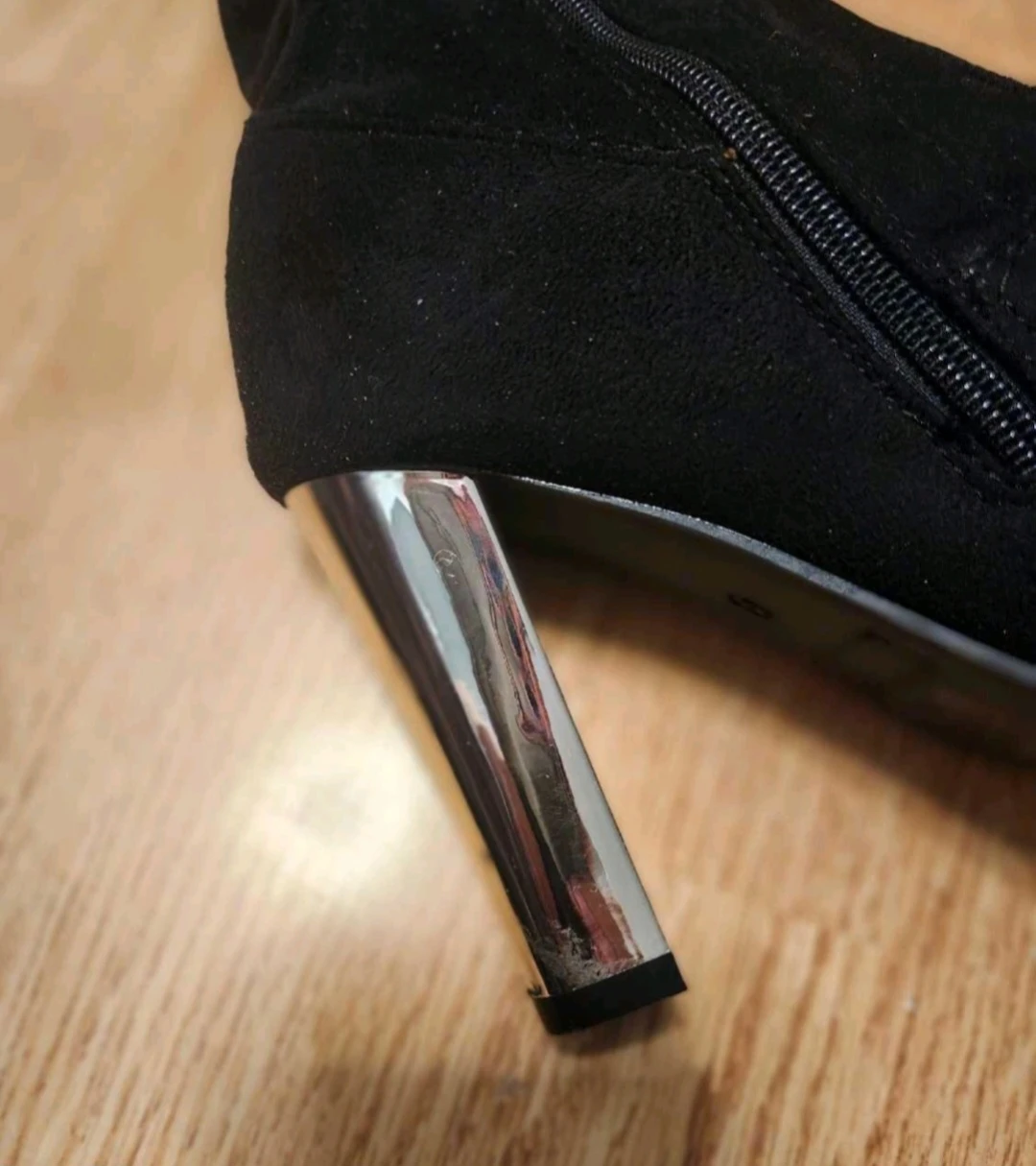 Brand New Black  High  Dress Boots - photo 4