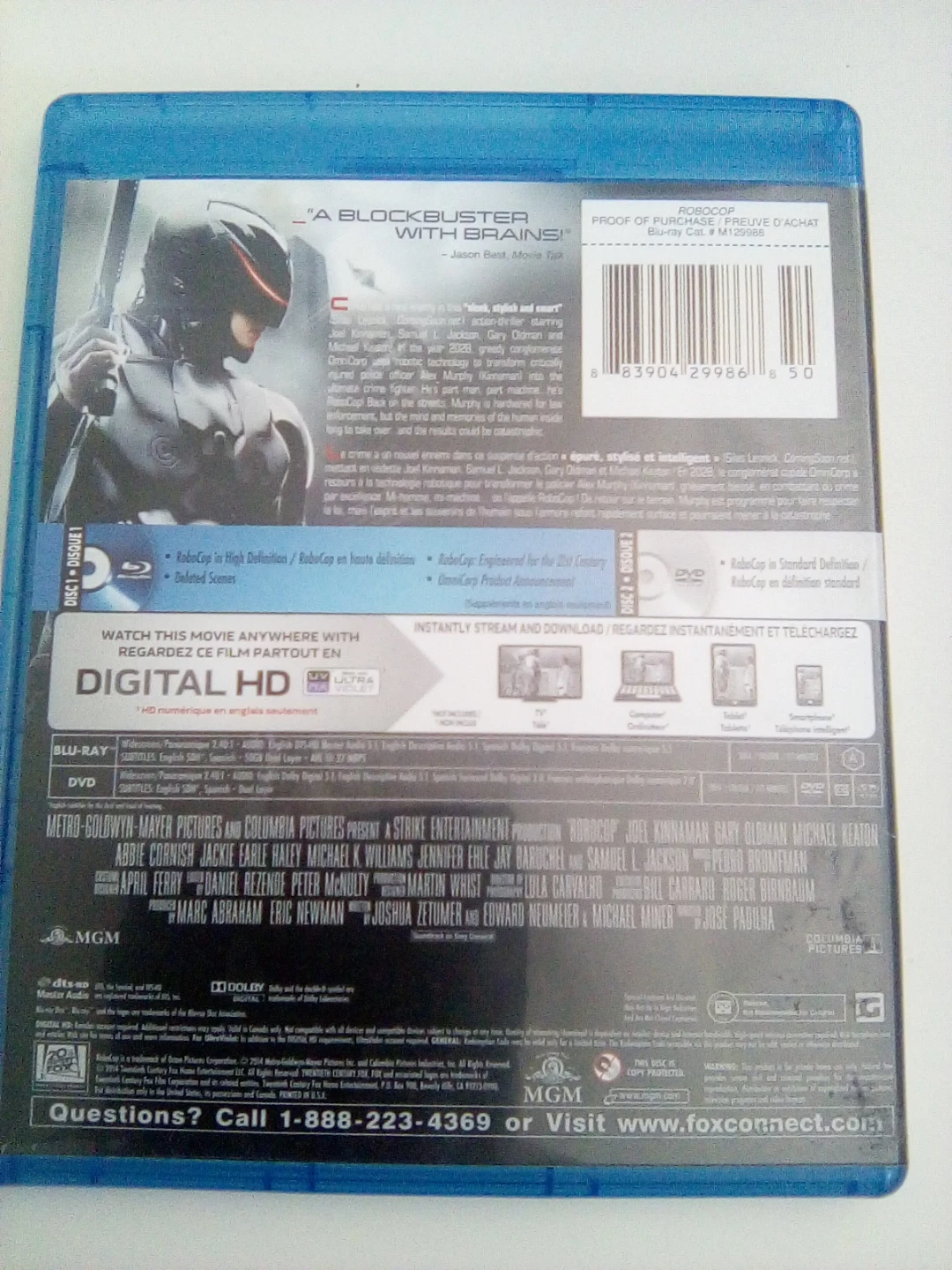 RoboCop Blu-ray + DVD - photo 2