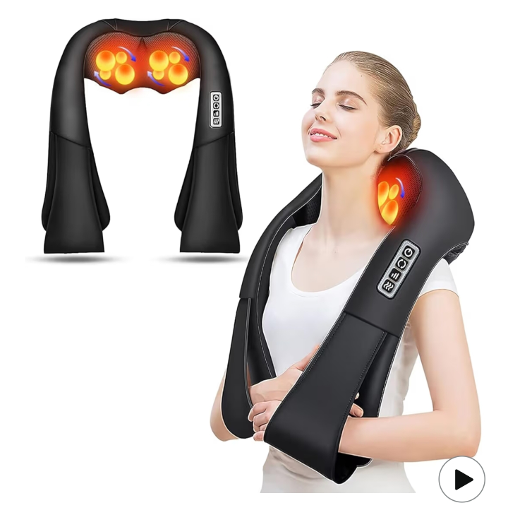 AERLANG Shiatsu Neck/Back Massager w/ Heat - Like New (Open Box)