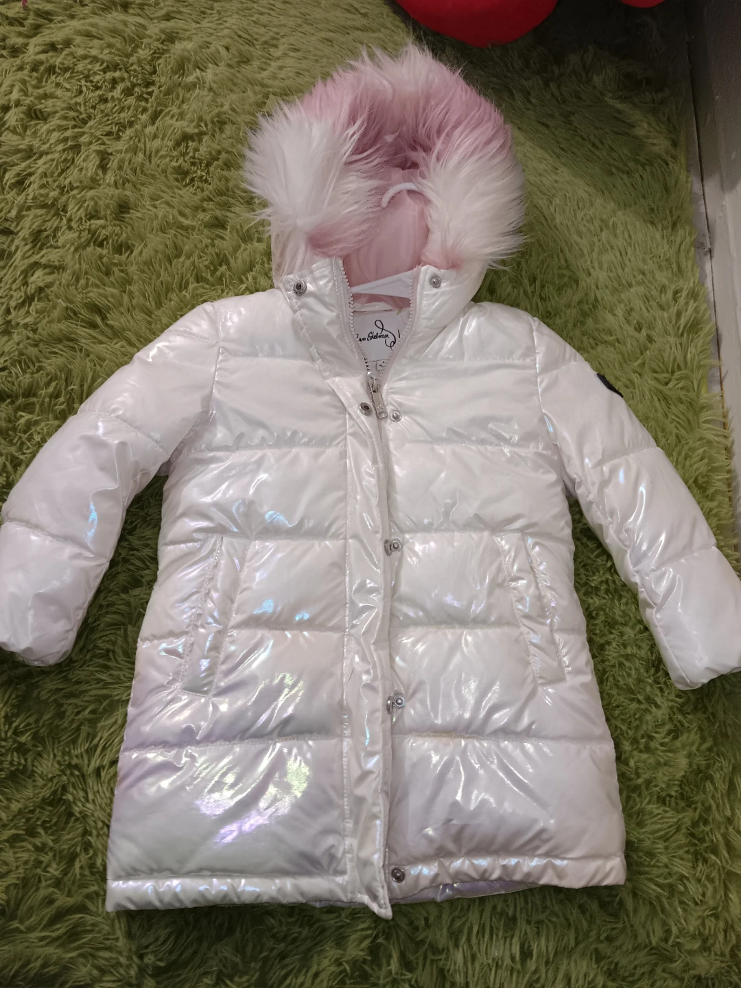 Sam Edelman Girls' Winter Puffer Coat - Size 4 🧡 - photo 2