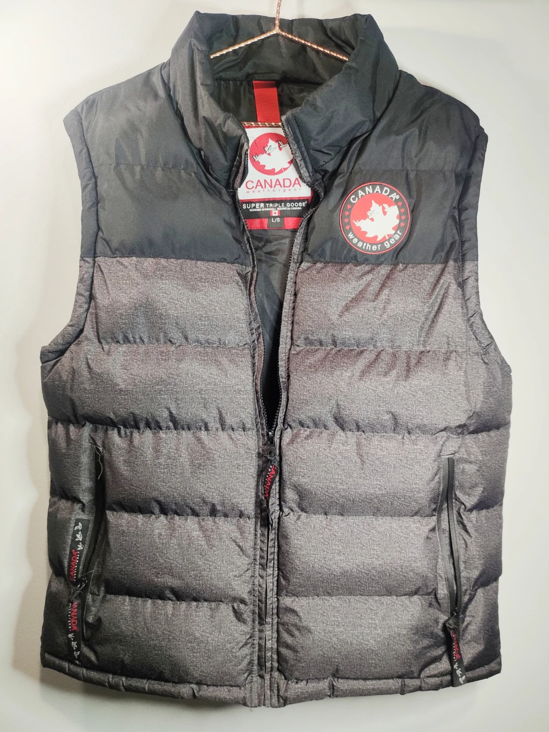Canada Weather Gear Super Triple Goose Vest - L/G🏆 - photo 2