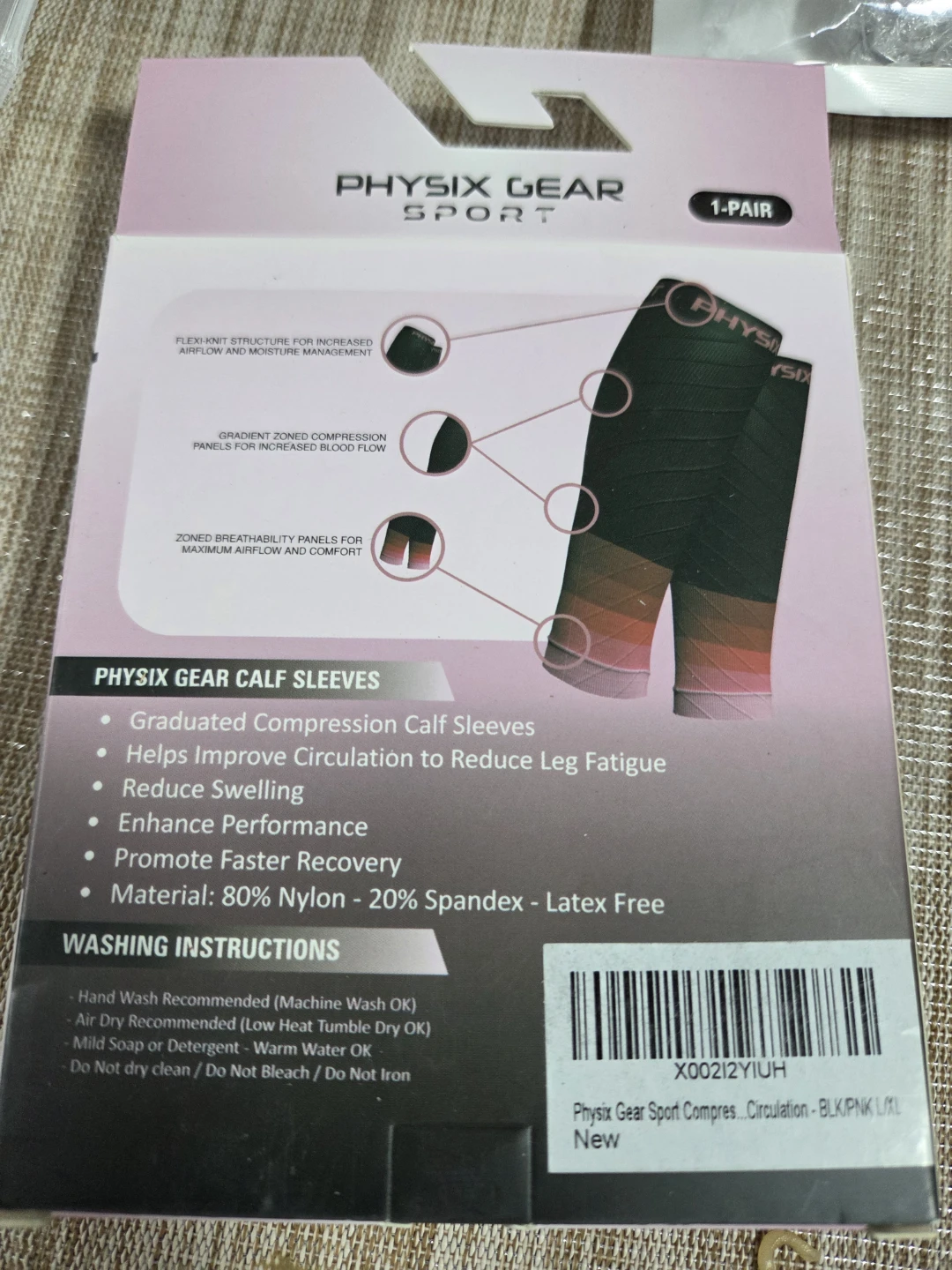 Physix Gear Sport Calf Sleeves Graduated Compression - photo 2