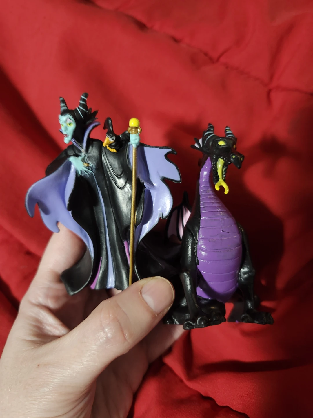 $15 both or $10 each  Disney figures