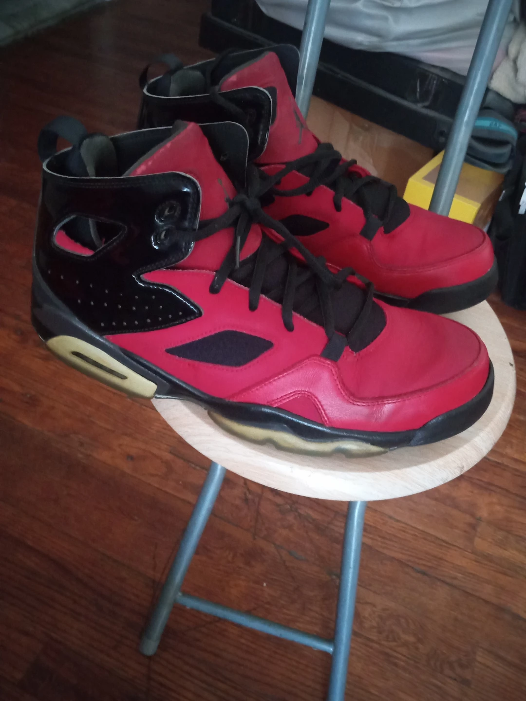Air Jordan Fight club Flight 45 High Red/Black - photo 5