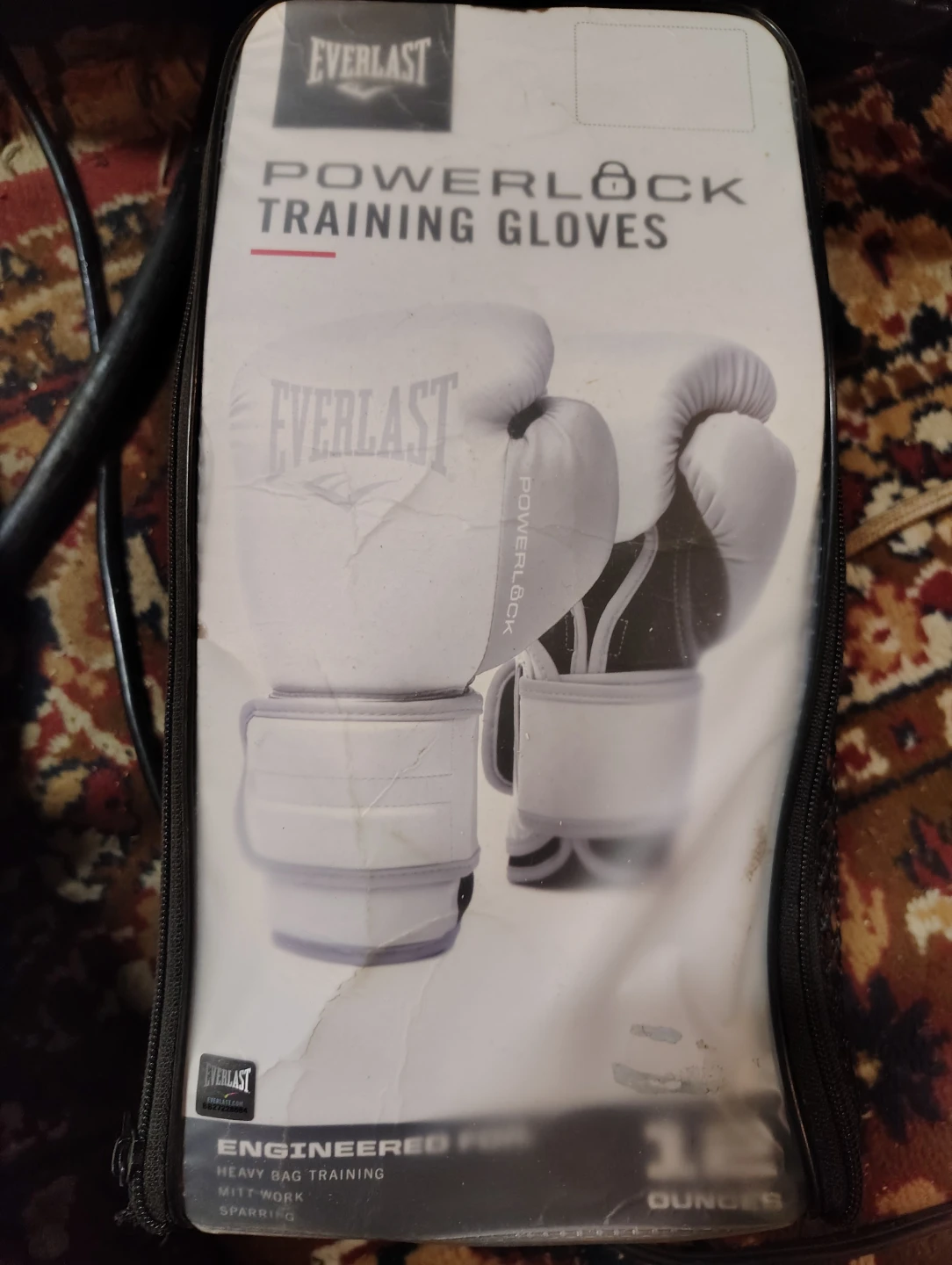 Everlast Powerlock Training Gloves 12 oz