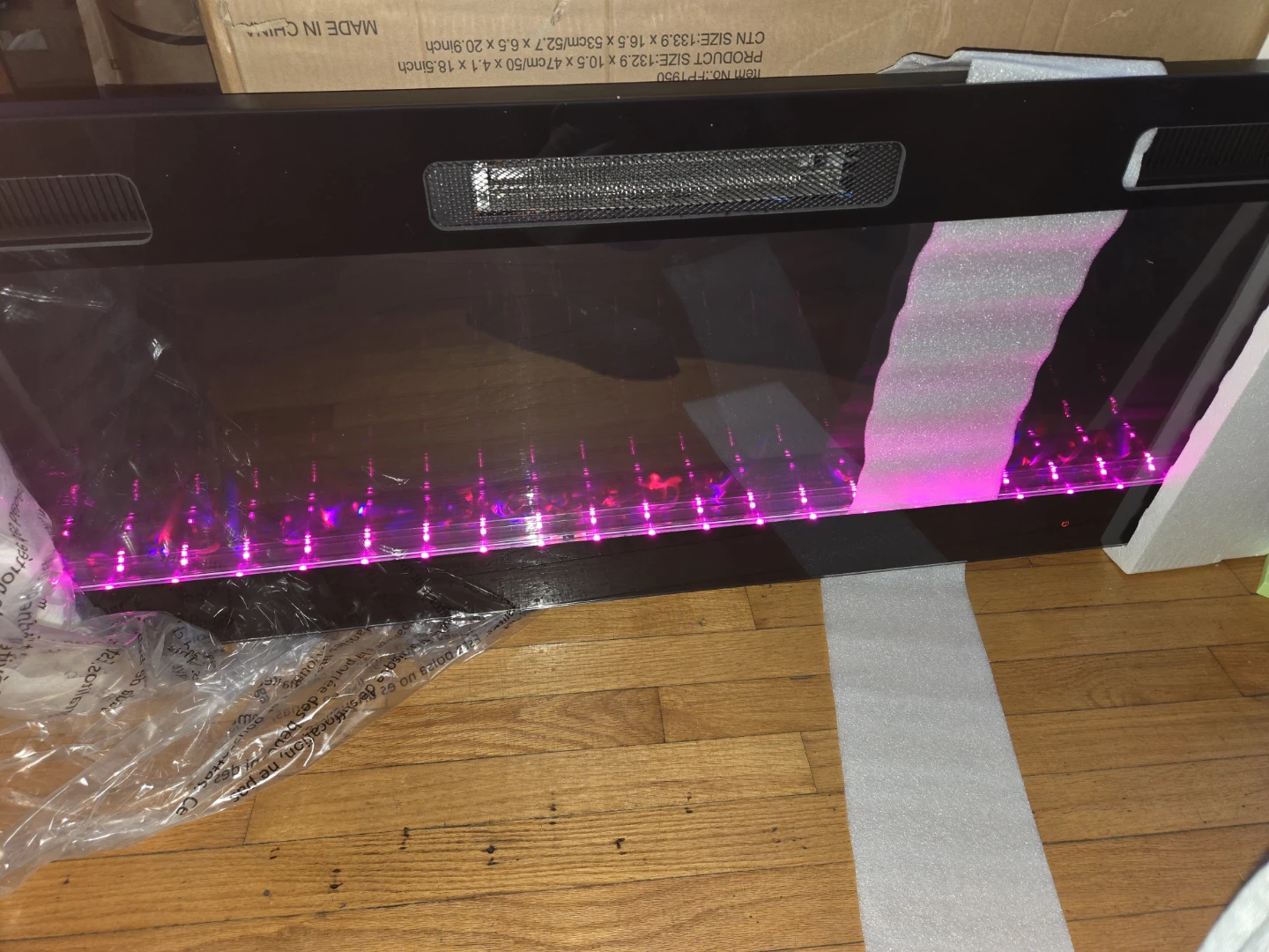 Realsmart 50 Inch Wall Mount Electric Fireplace - photo 4