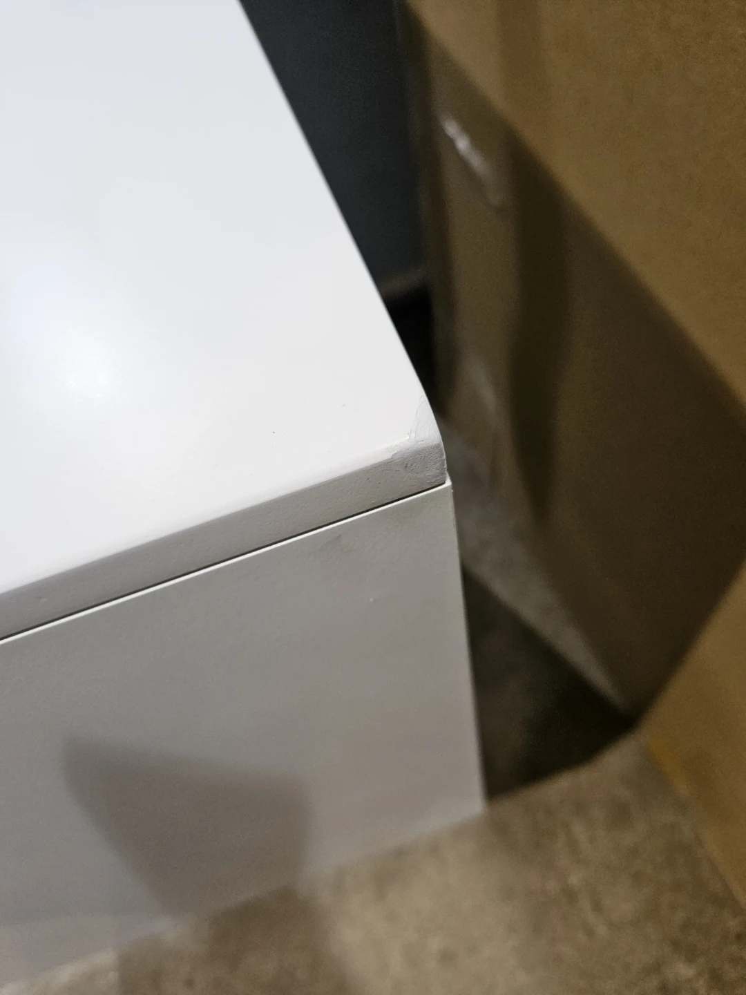 White 3-Drawer Chest - photo 2