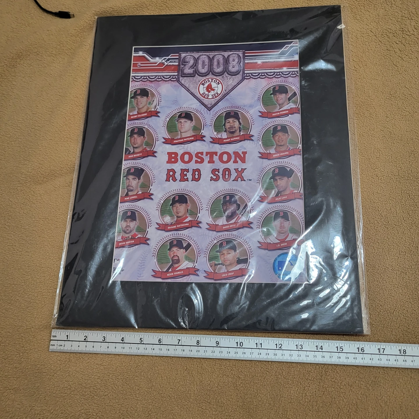 Boston Red Sox 2008 Team Poster - photo 2