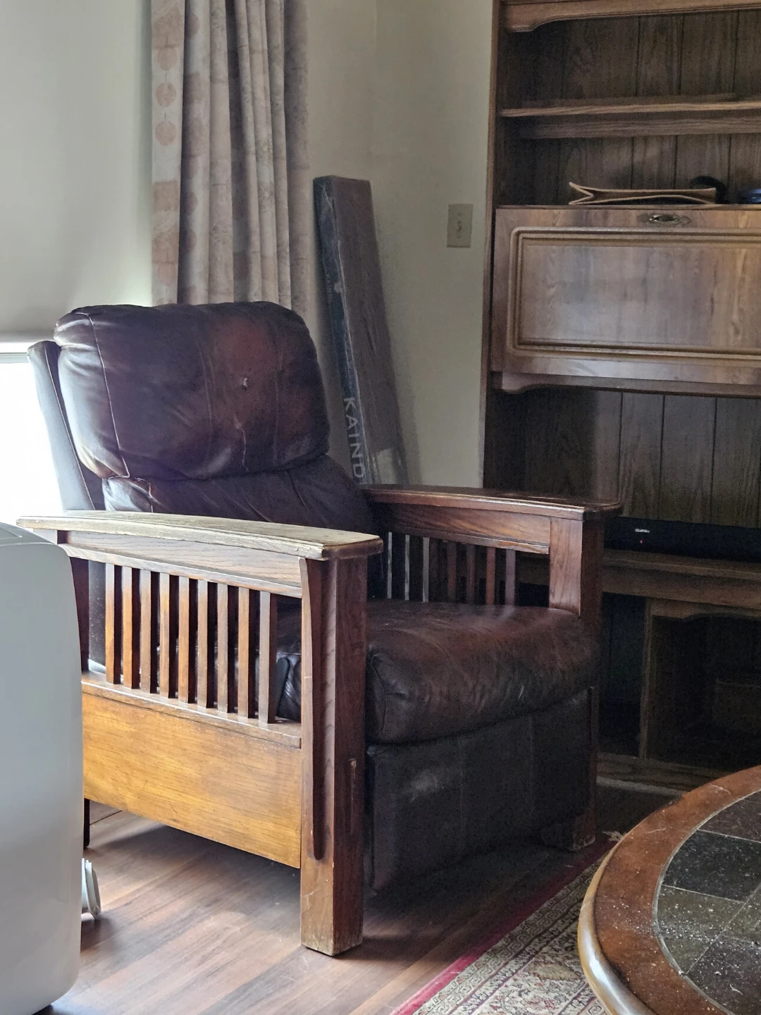 Leather Recliner Chair - Brown 🥕