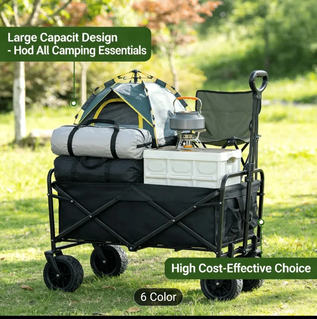 Folding Outdoor Wagon Cart - photo 4