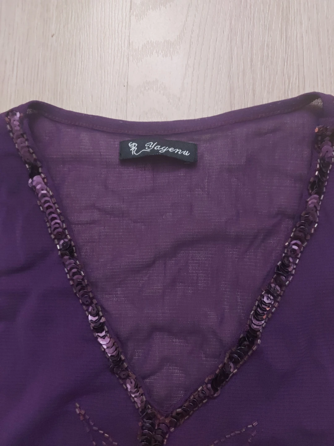Purple Embellished Top - photo 3