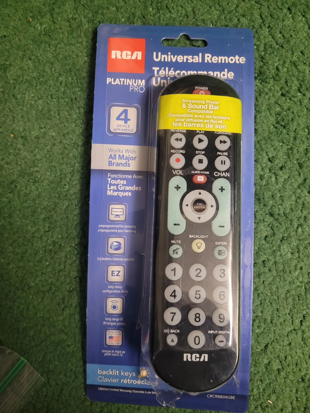RCA Platinum Pro Universal Remote - photo 2