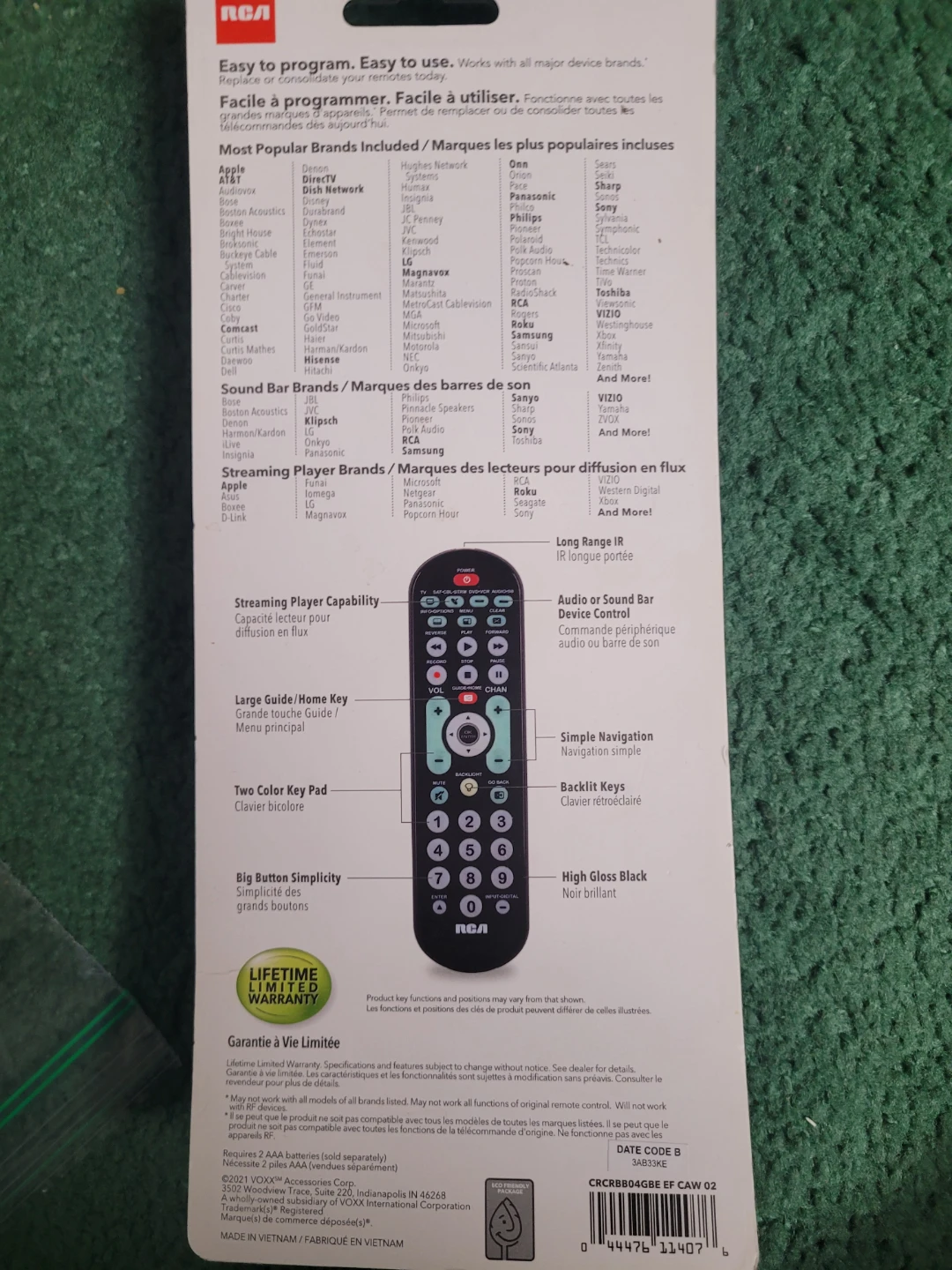 RCA Platinum Pro Universal Remote - photo 3