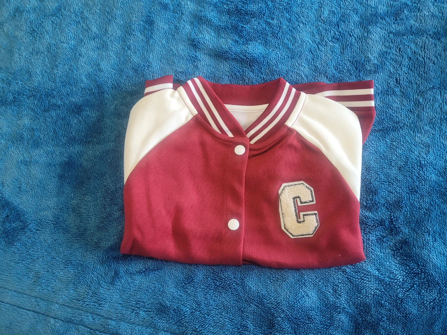 Kids Varsity Jacket with Letter C - photo 3