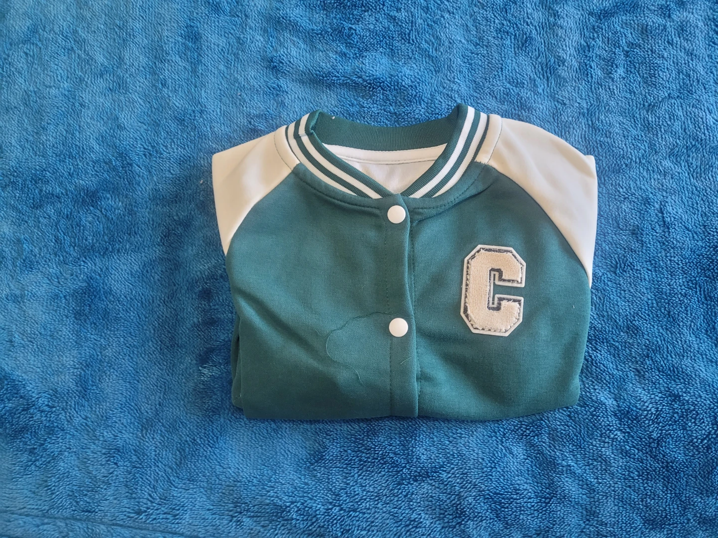 Kids Varsity Jacket with Letter C - photo 5