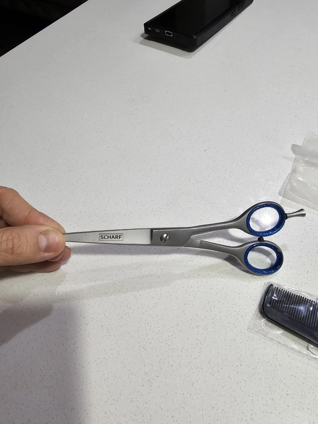 Scharf Hair Cutting Scissors, 6.5" Sharp Hairdresser Shears... - photo 3