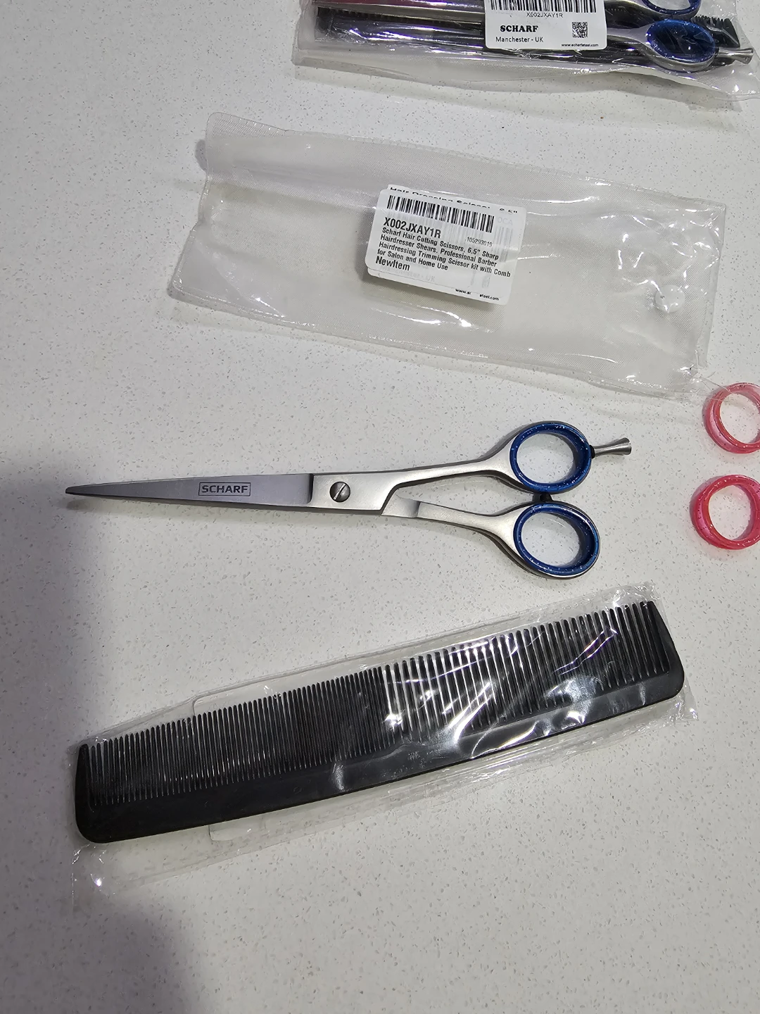 Scharf Hair Cutting Scissors, 6.5" Sharp Hairdresser Shears... - photo 4