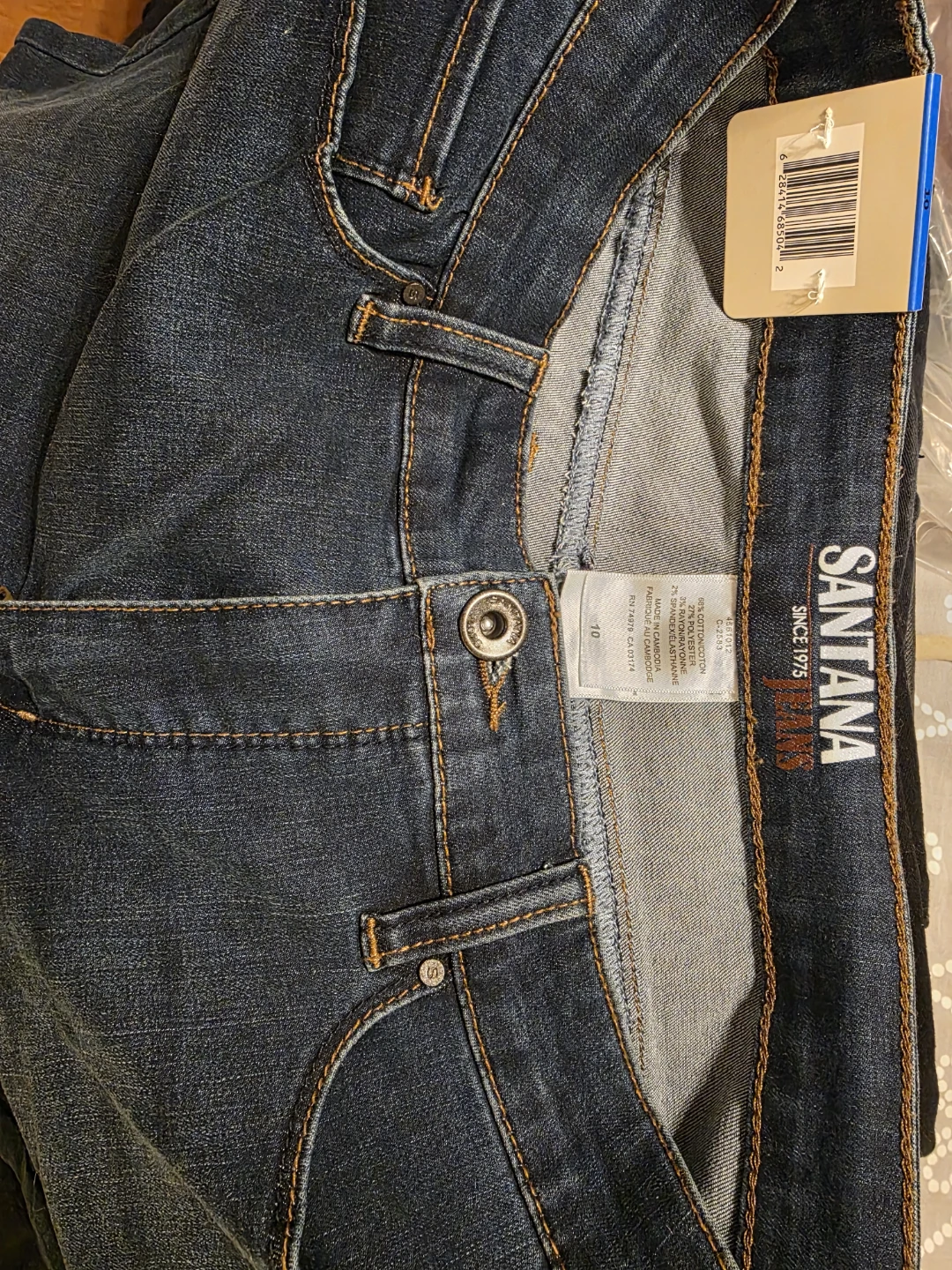 Santana Jeans Size 10 - New with Tags - photo 2
