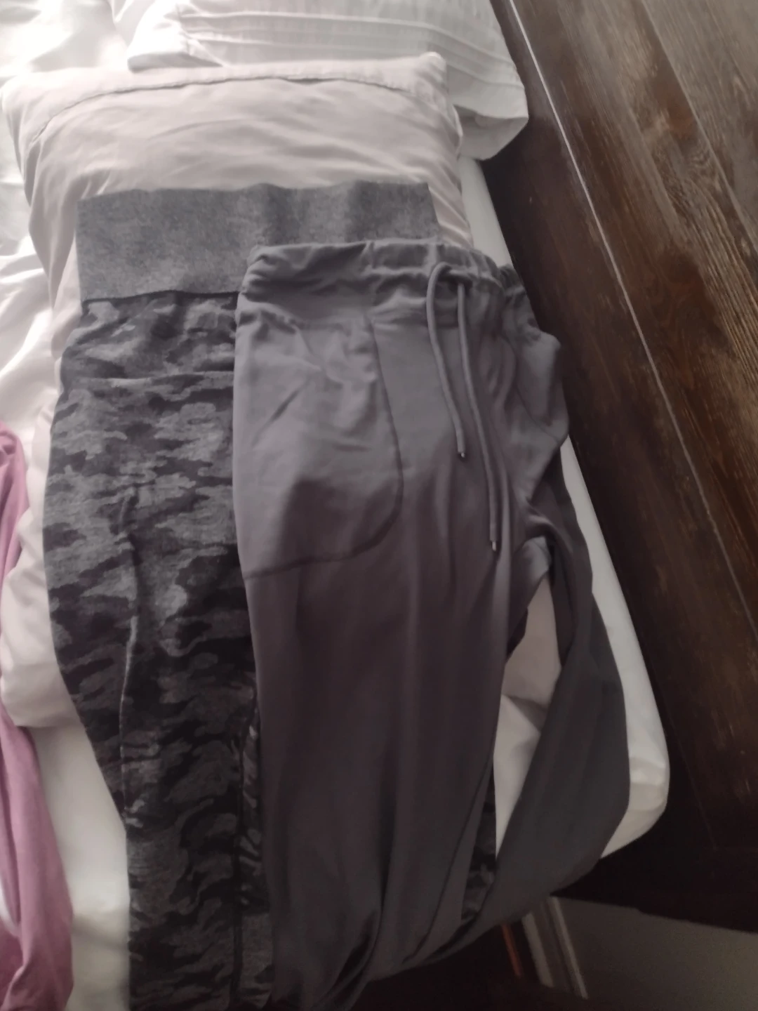 Women's Grey Camo Leggings and Grey Sweatpants