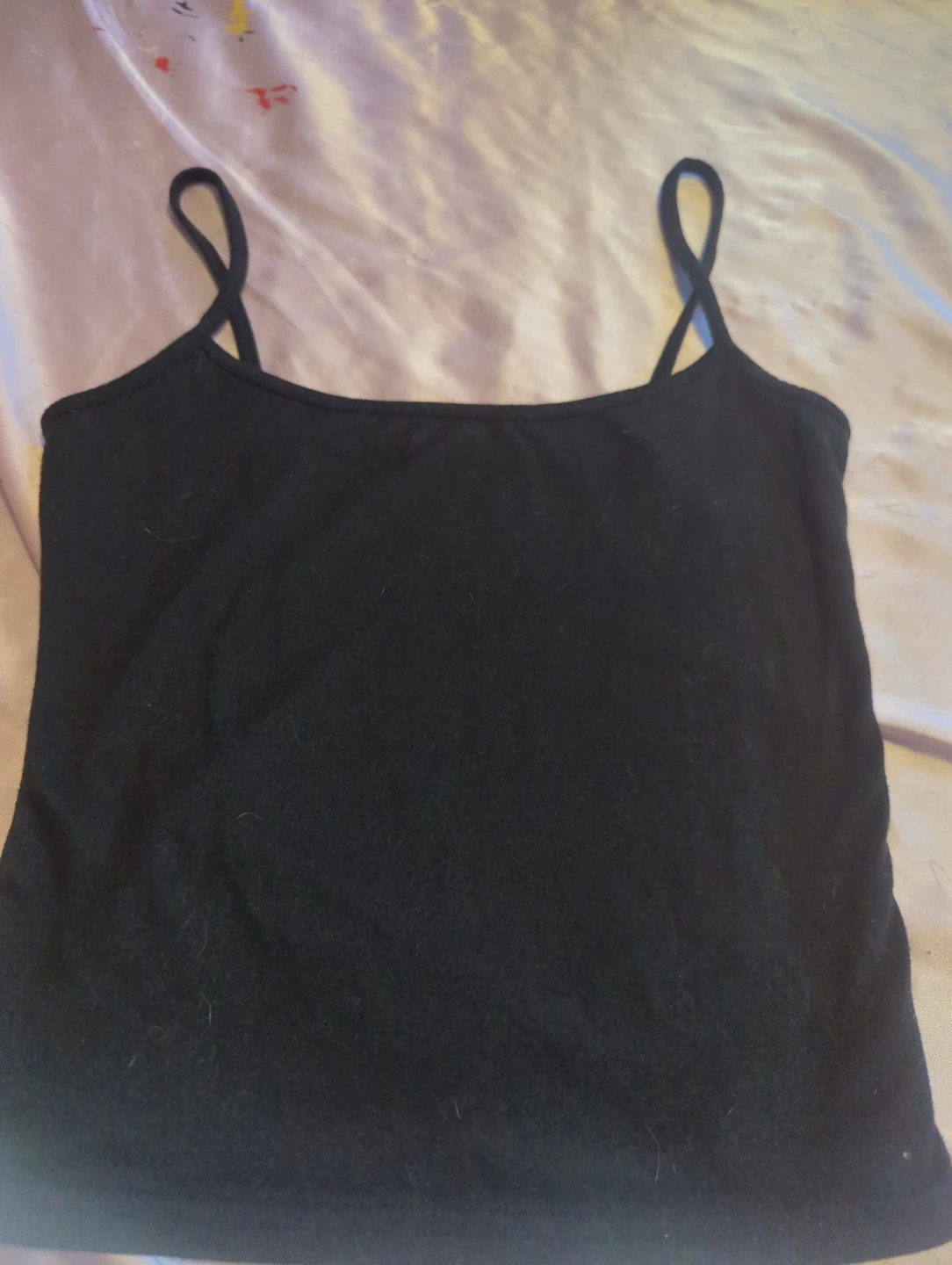 Black Camisole Tank Top - photo 2