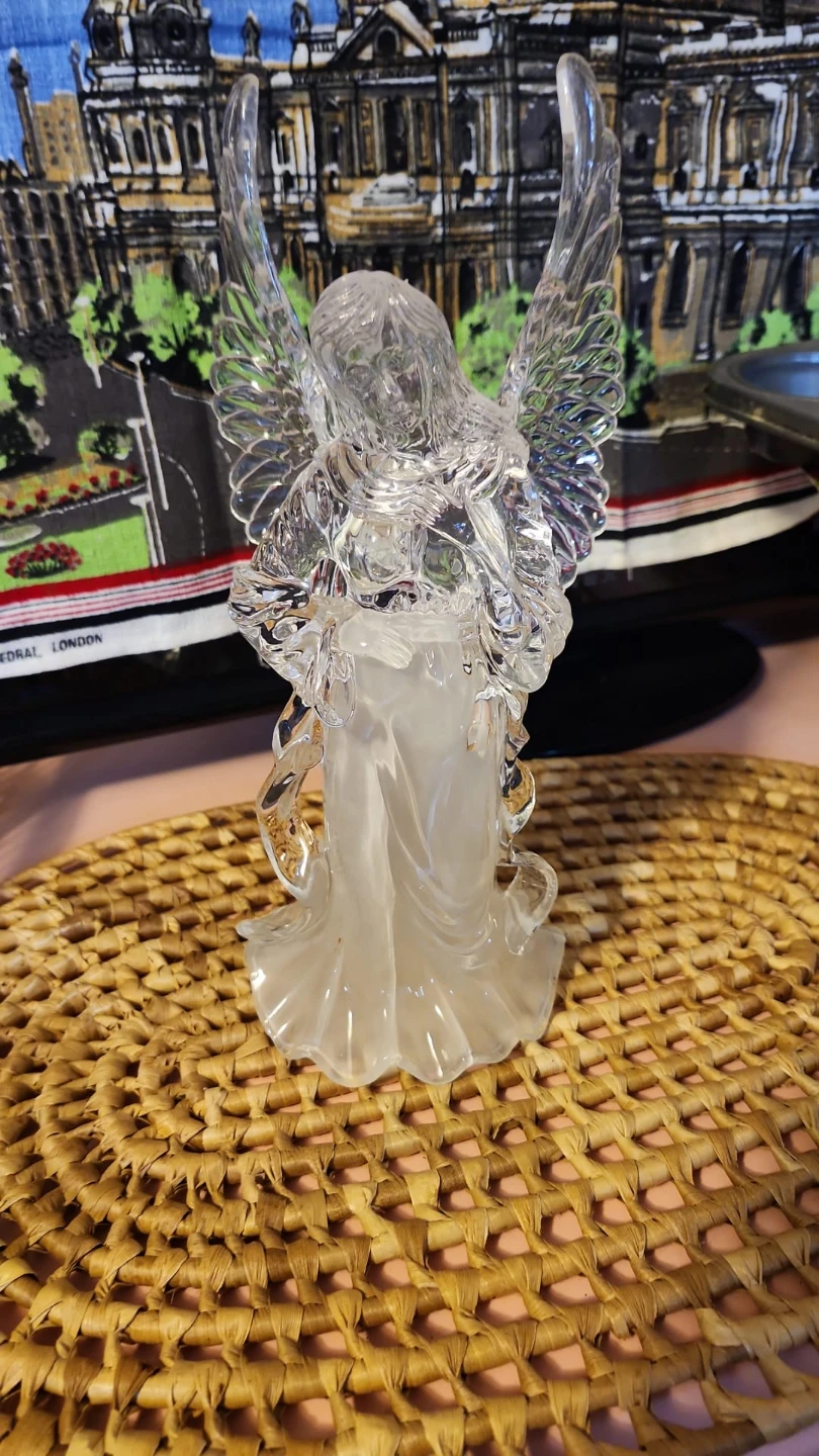 Clear Angel Figurine