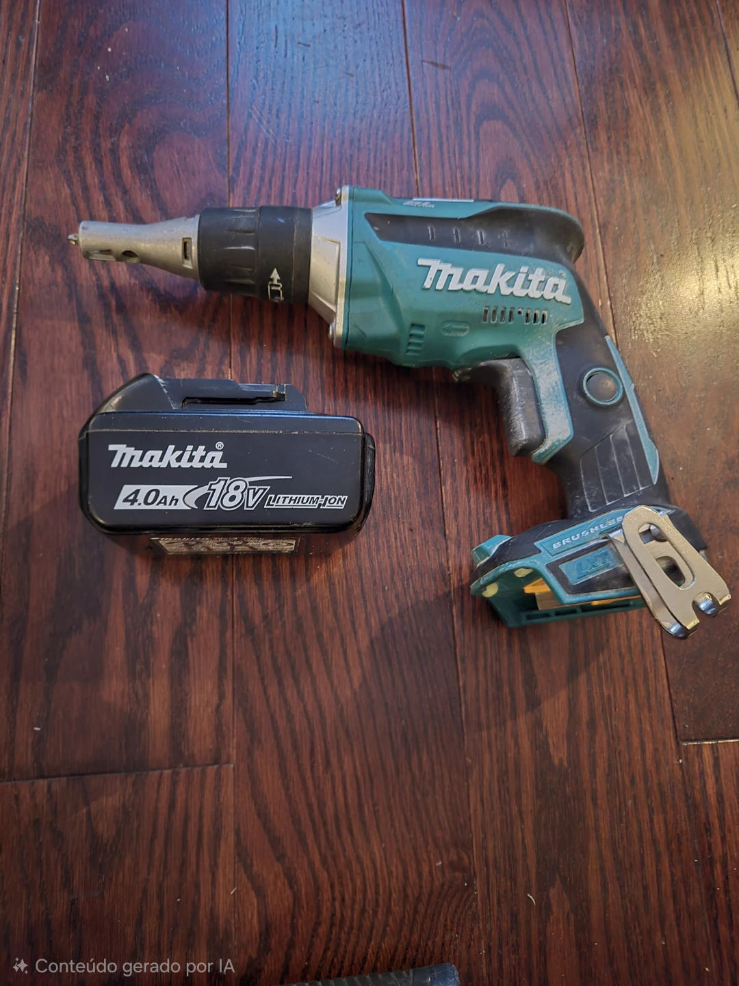 Makita Drywall Screwdriver with 18V Battery