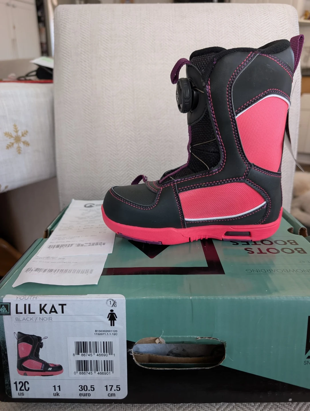 K2 Lil Kat Youth Snowboard Boots