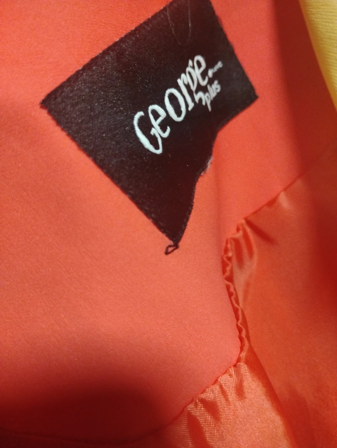 George Plus Size 2X Coral & White Jacket - photo 4