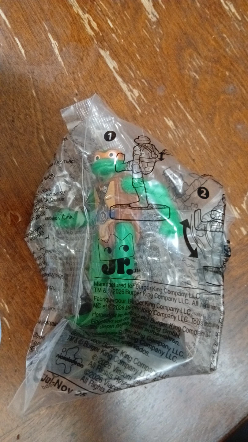 Burger King Jr. Ninja Turtle Toy