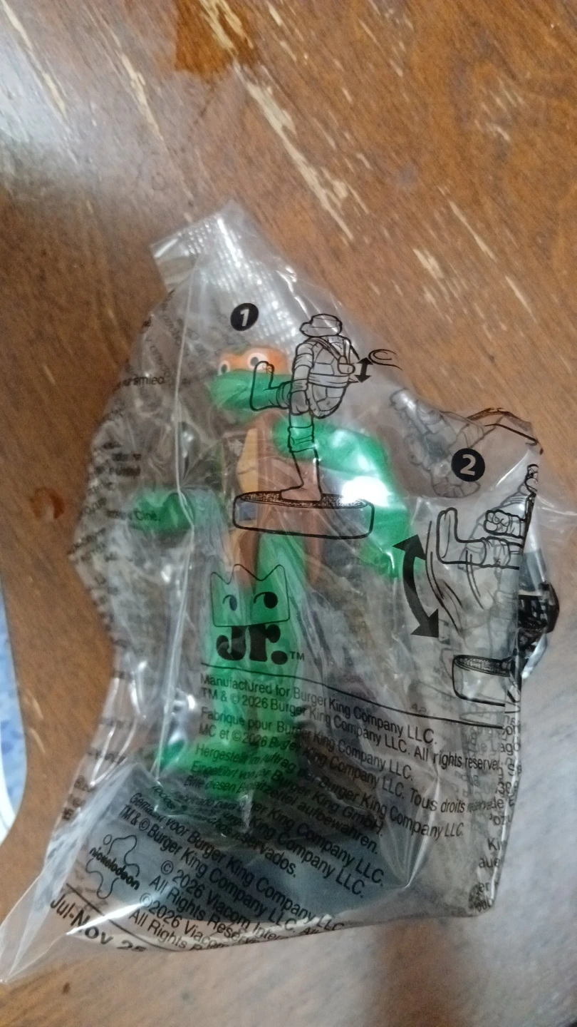 Burger King Jr. Ninja Turtle Toy - photo 2