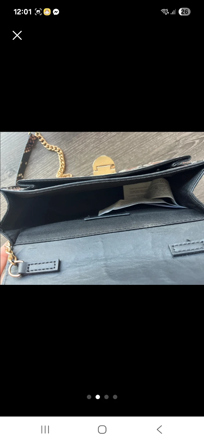 Mango Snakeskin Print Handbag - photo 2