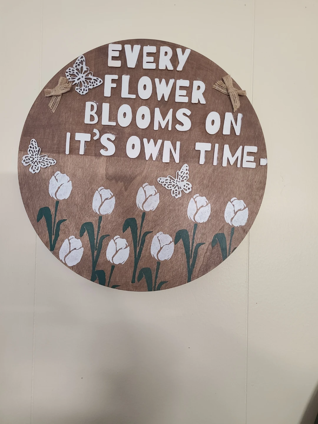 Flower Blooms Wall Decor