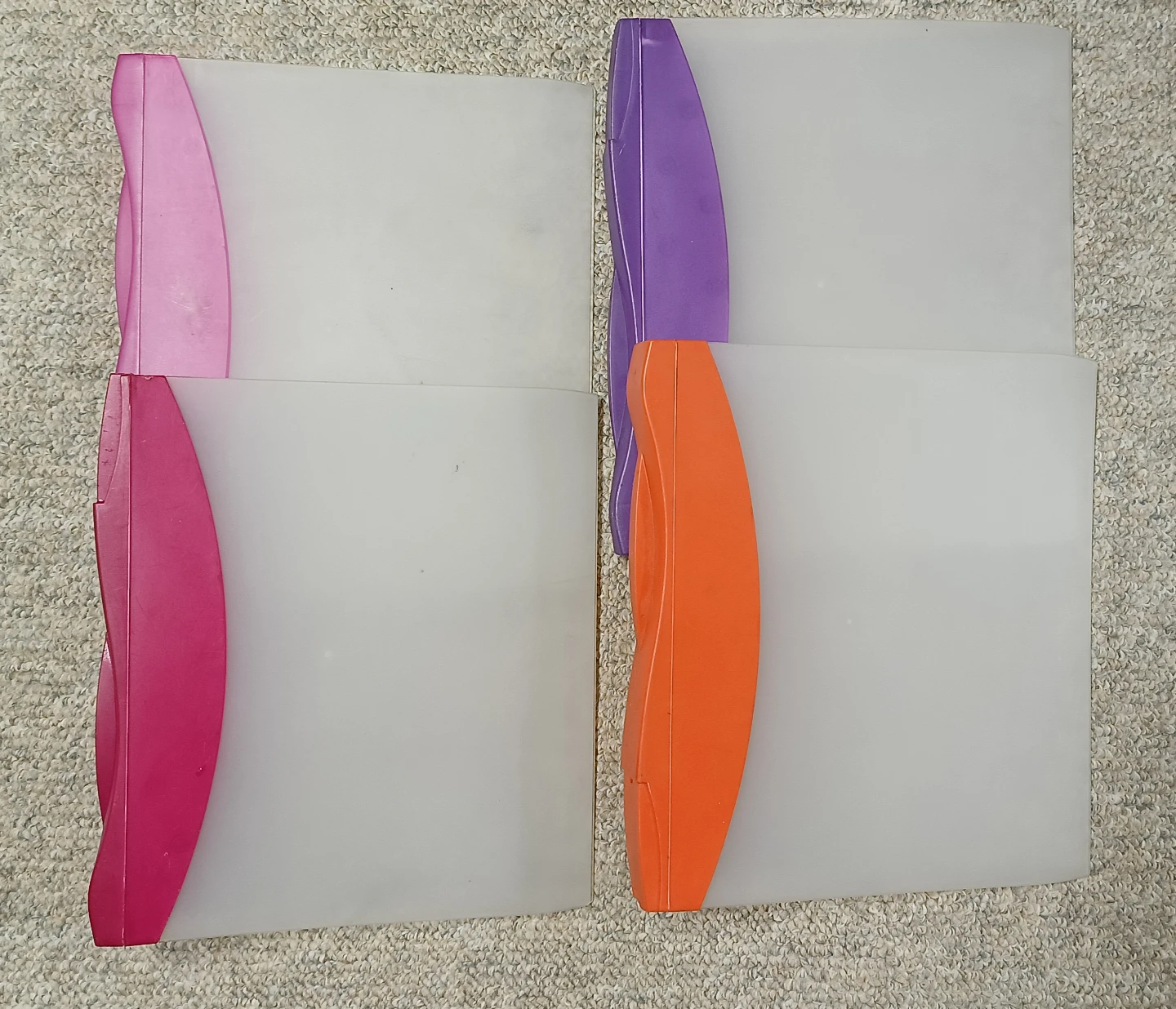 4 pcs 1.5" 3 ring binders