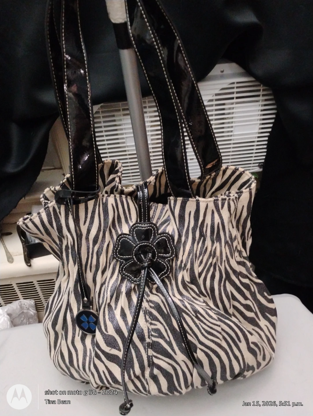 Zebra Purse