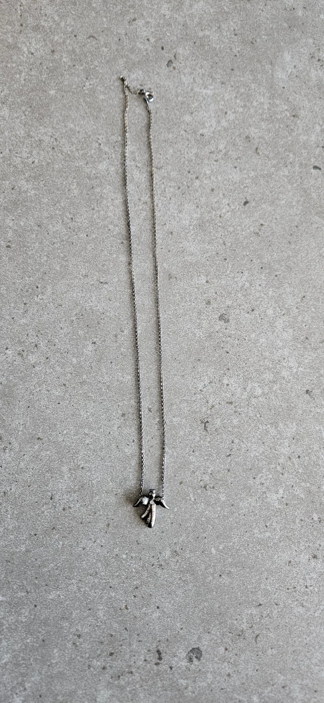 Silver angel necklace - photo 2