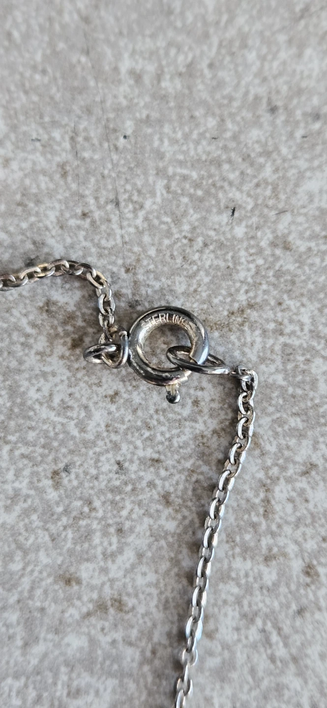 Silver angel necklace - photo 5