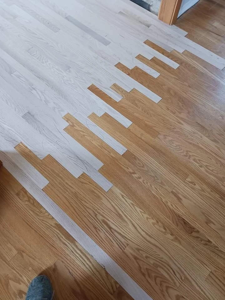 Newly Refinished Hardwood Flooring - Oak