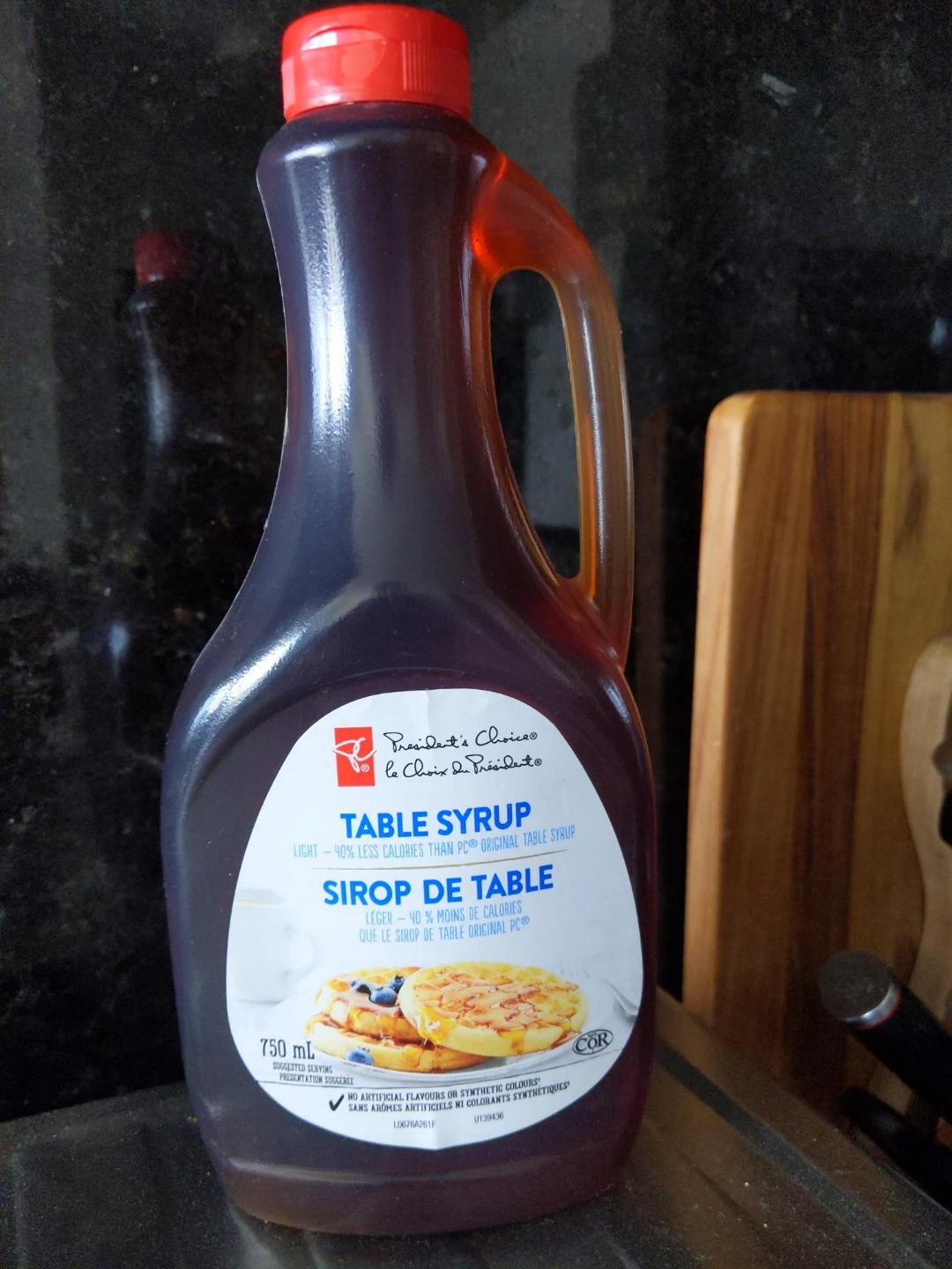 PC Table Syrup - 750 mL for pancakes