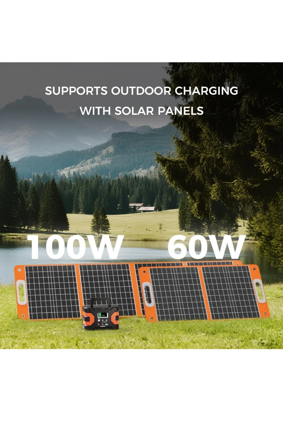 FlashFish EA150 Portable Solar Generator - photo 3