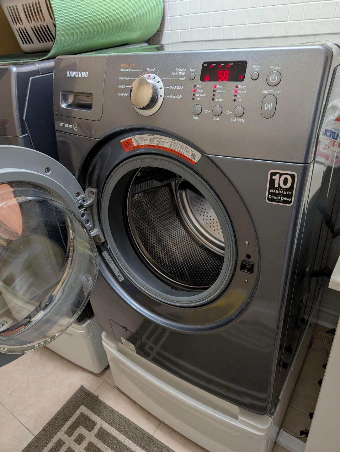 Samsung VRT Steam Washer and dryer team - photo 5