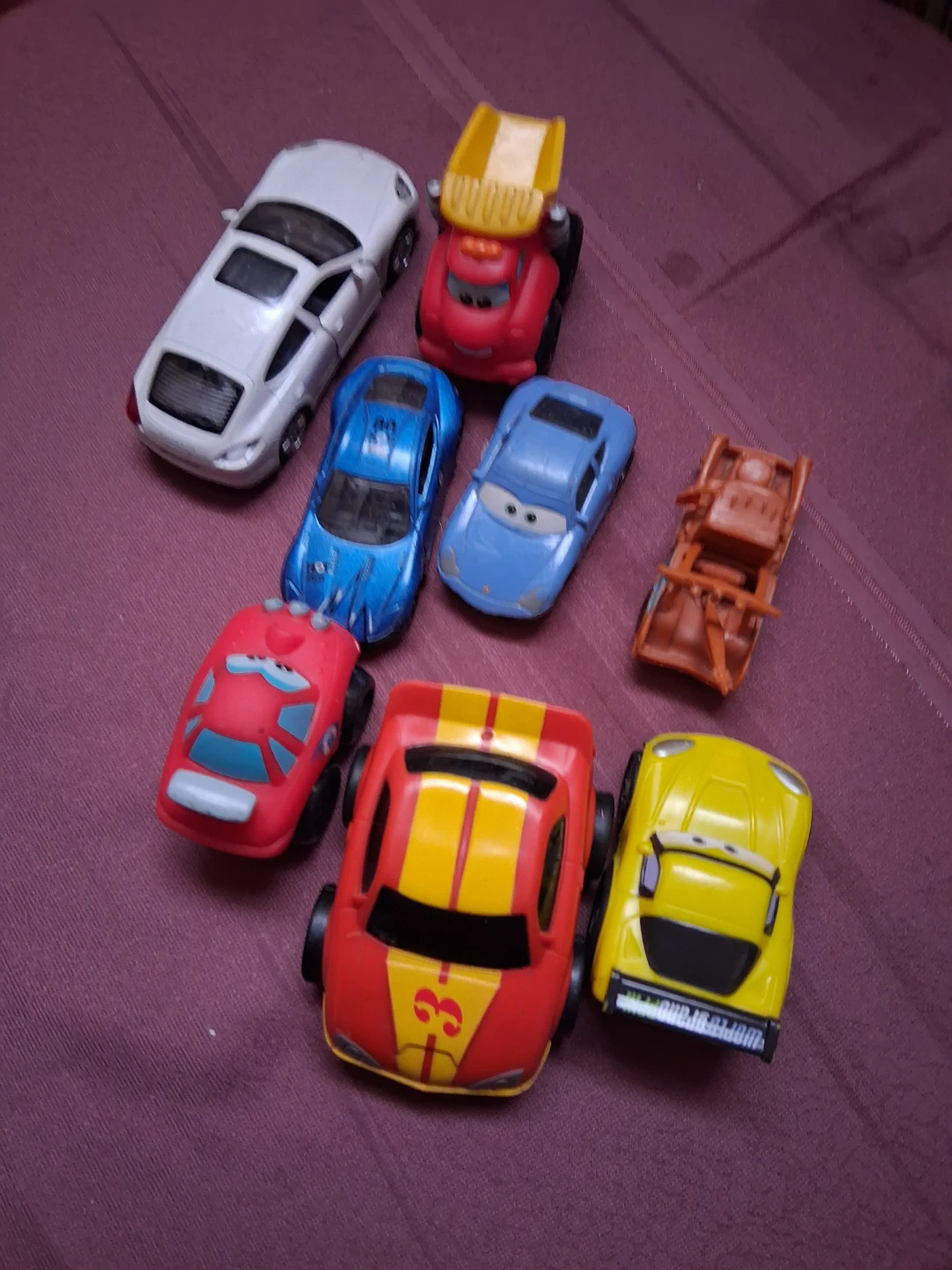 Set of 7 Toy Cars
