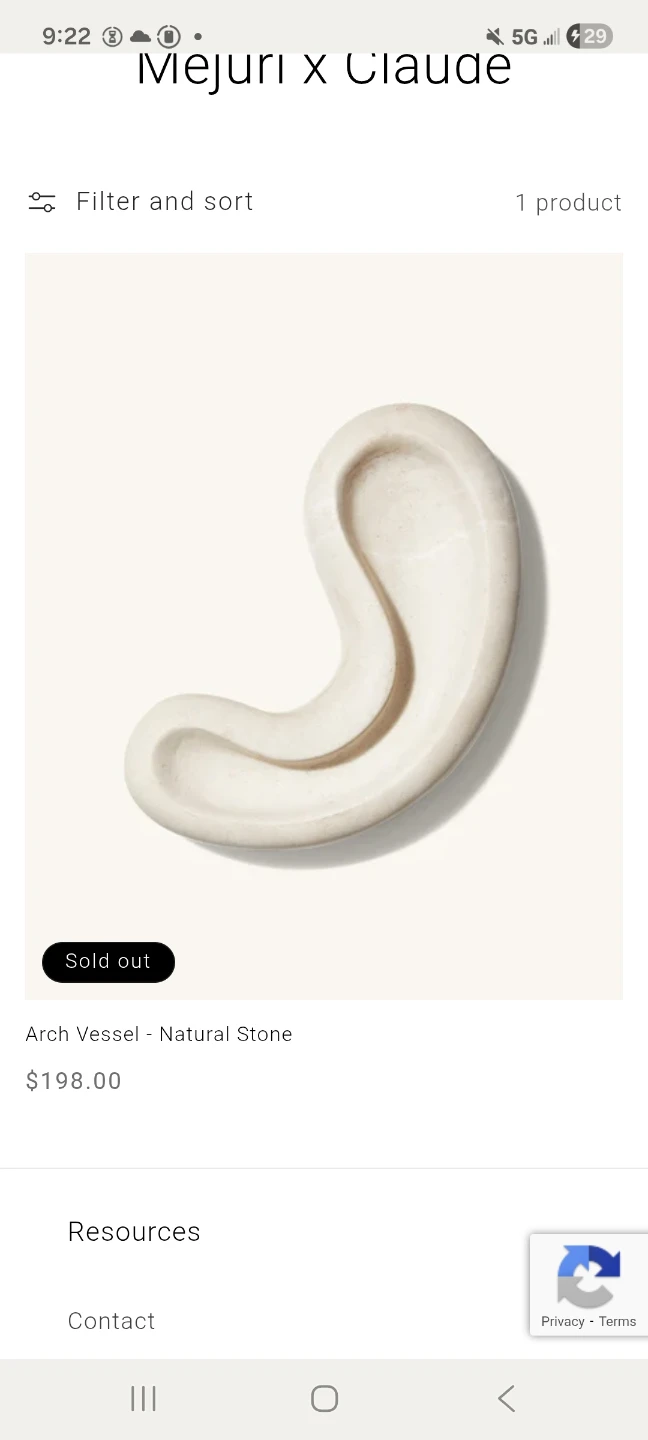 Claude Arch Vessel - Natural Stone - photo 3